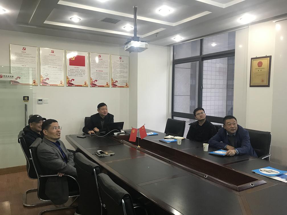 合肥市科技局領(lǐng)導(dǎo)來華科考察調(diào)研
